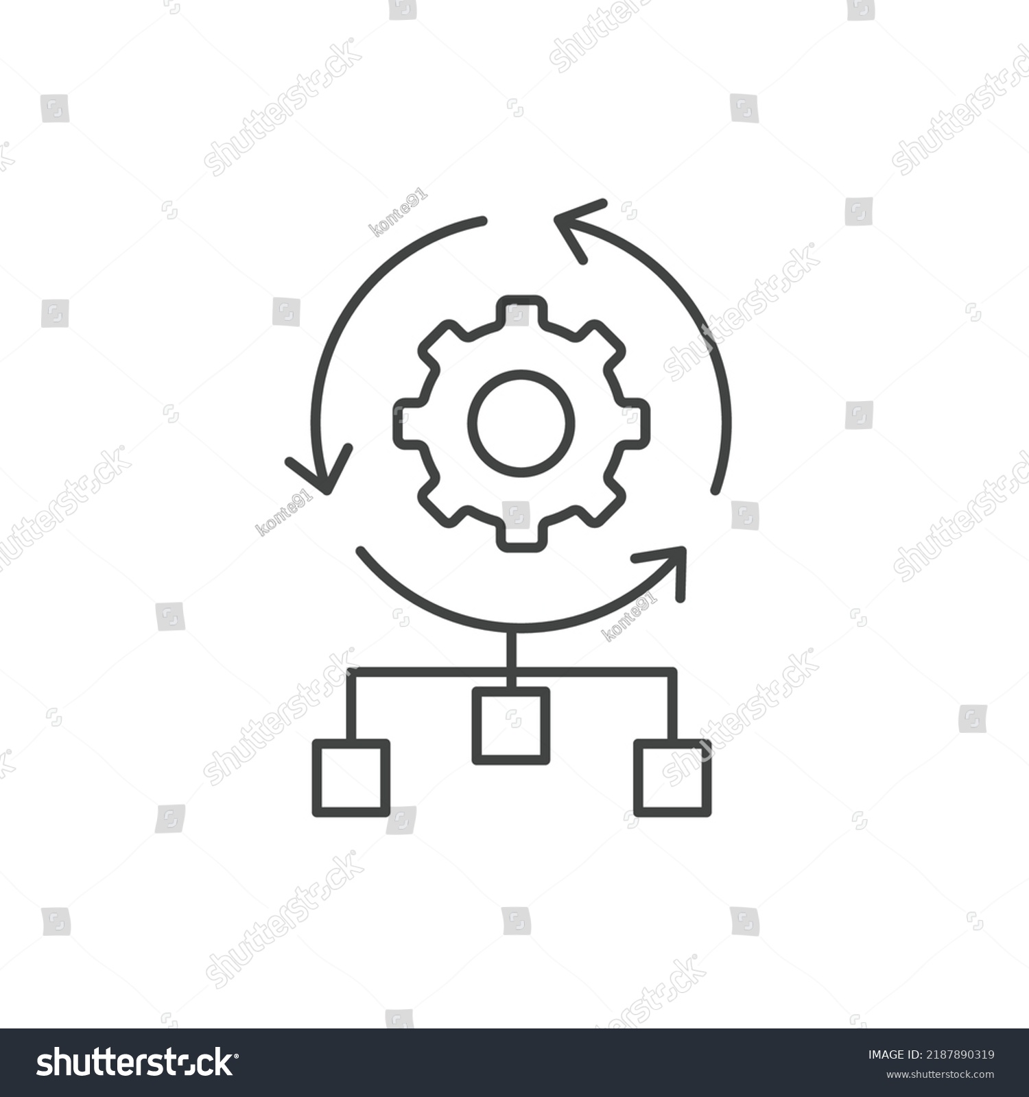 Algorithm Icons Symbol Vector Elements Infographic Stock Vector ...