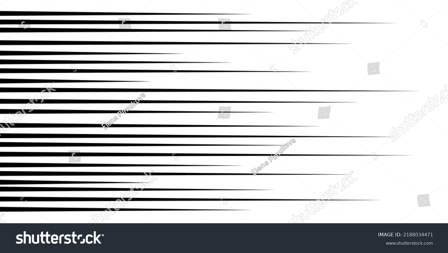 Horizontal Speed Lines Comic Books Manga Stock Vector Royalty Free 2188034471 Shutterstock