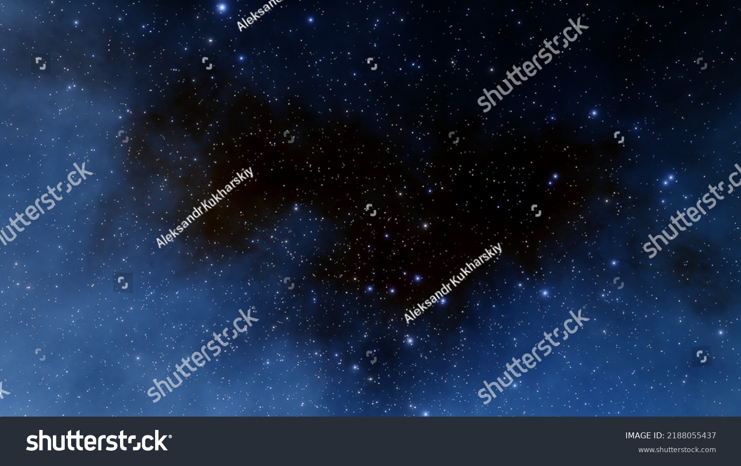 Stars Sky Starry Night Starlight Shine Stock Illustration 2188055517