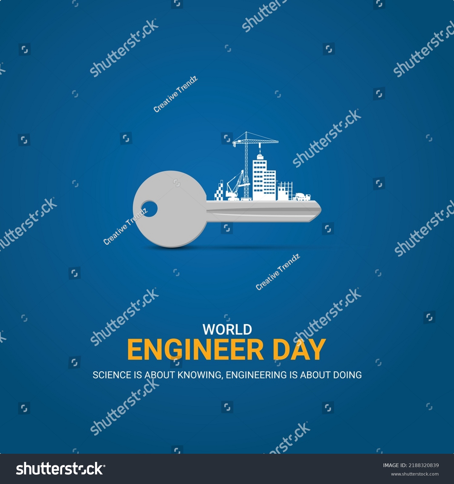 World Engineer Day 3d Illustrations Stock Vector (Royalty Free