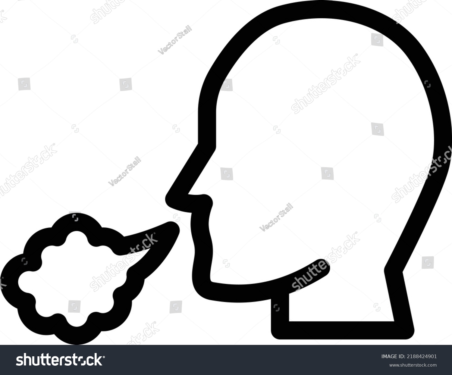 Throat Vector Illustration On Transparent Backgroundpremium Stock ...