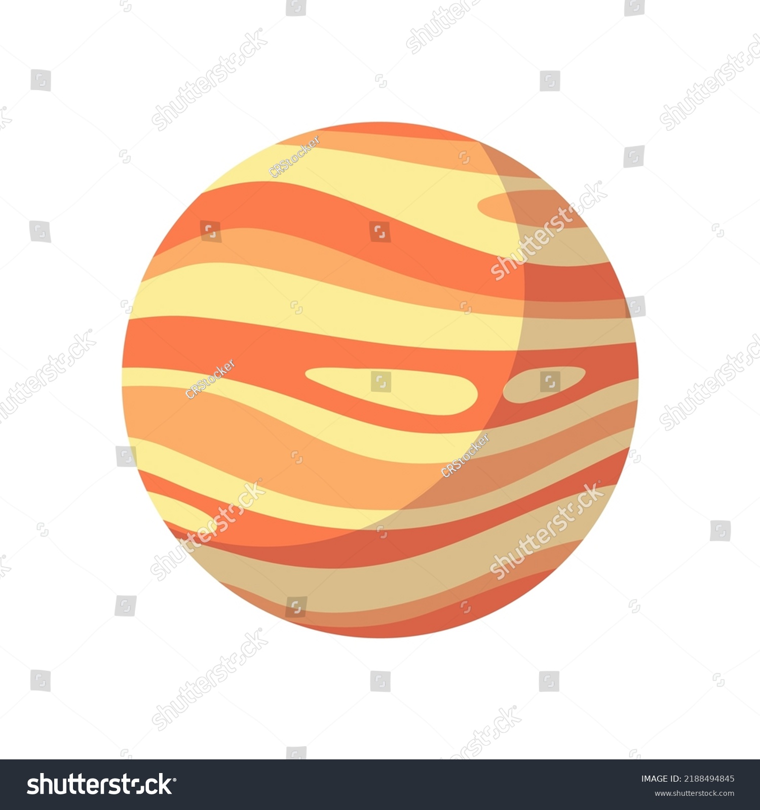 Planets Solar System Star Science Education Stock Vector (Royalty Free ...