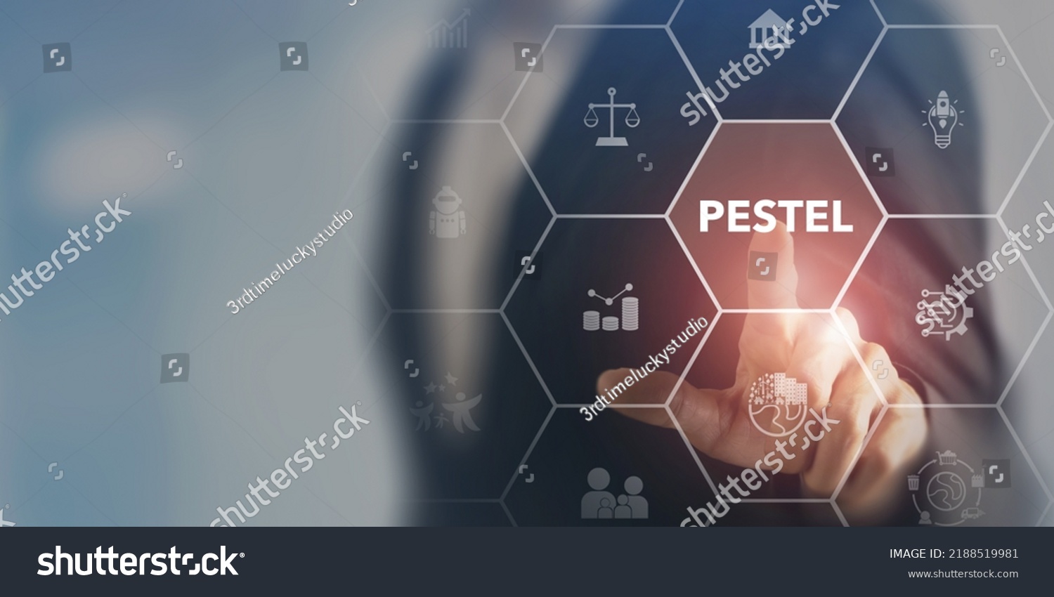 Pestel Analysis Concept Framework Assess Political Stock Photo Shutterstock