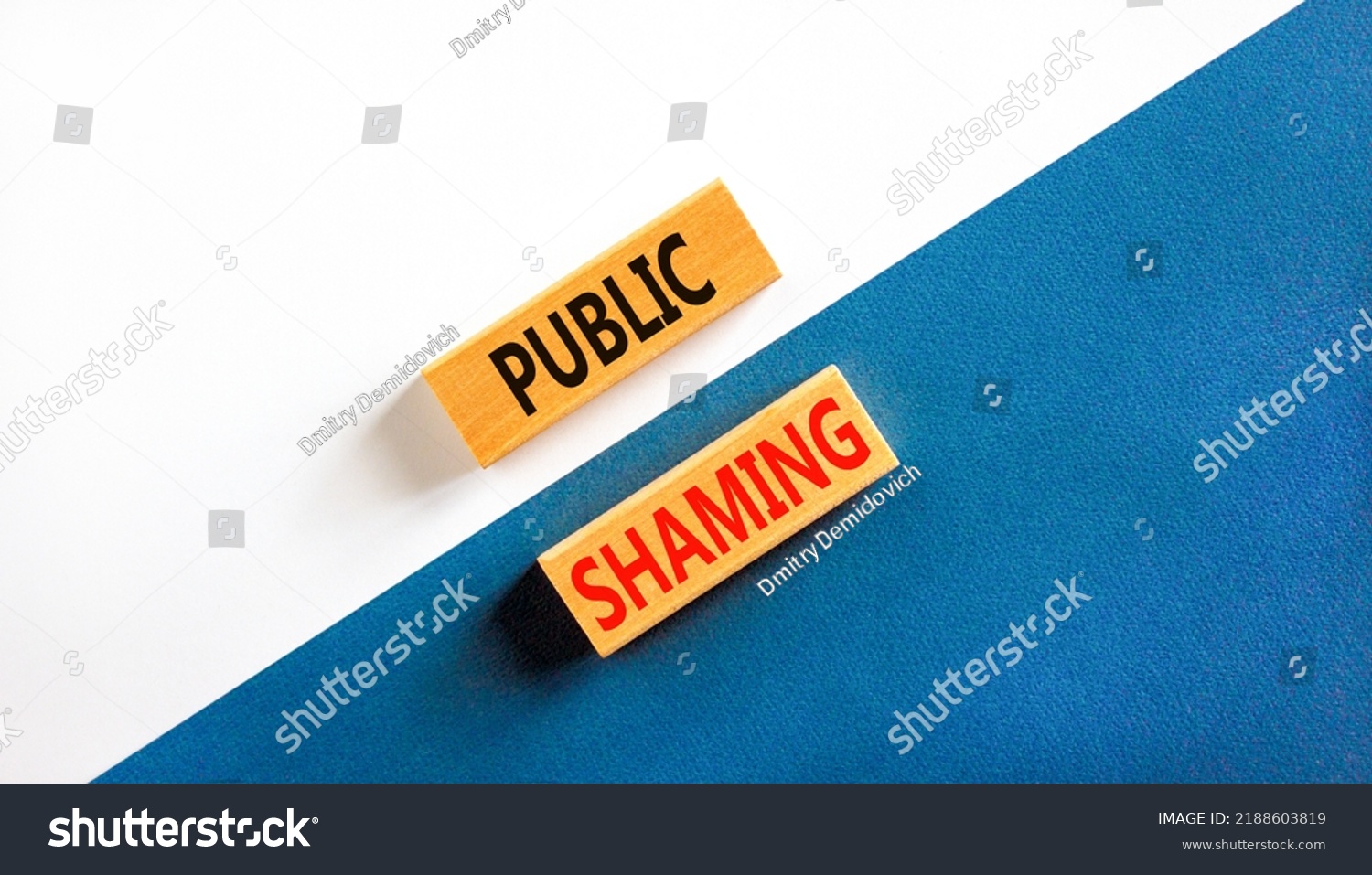 Public Shaming Symbol Concept Words Public Stock Photo 2188603819 ...