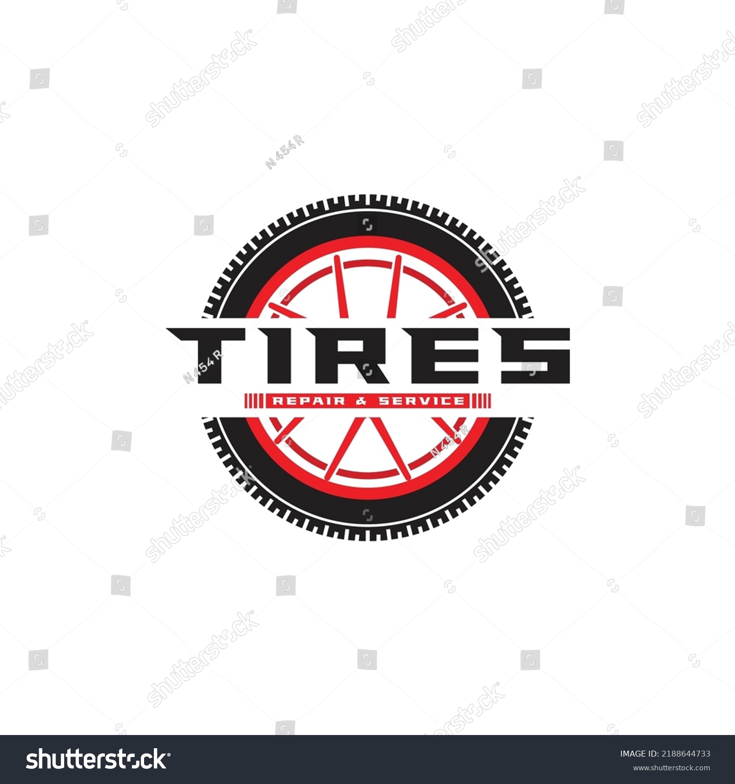 Tire Logo Images Template Vector Illustration Stock Vector (Royalty ...