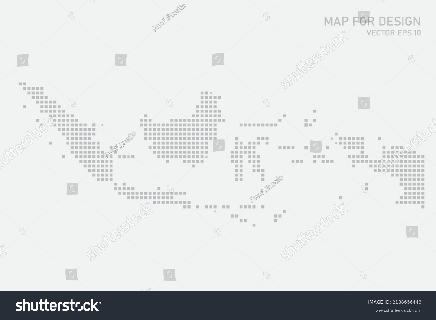 Indonesia Map World Map International Vector Stock Vector (Royalty Free ...