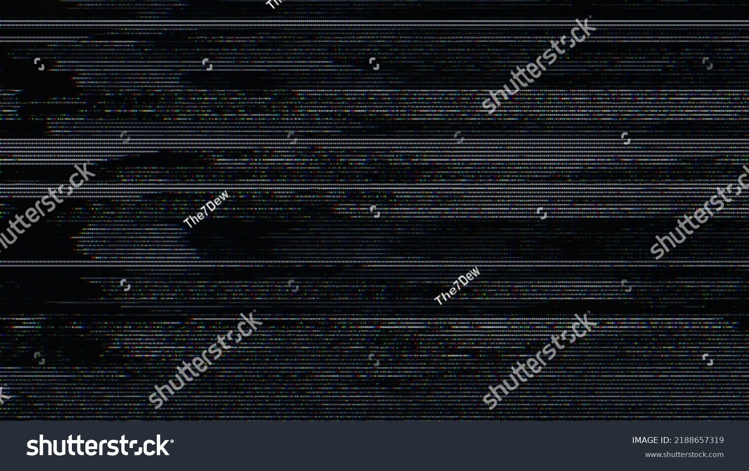 Glitch Noise Static Television Vfx Visual Stock Illustration 2188657319 ...