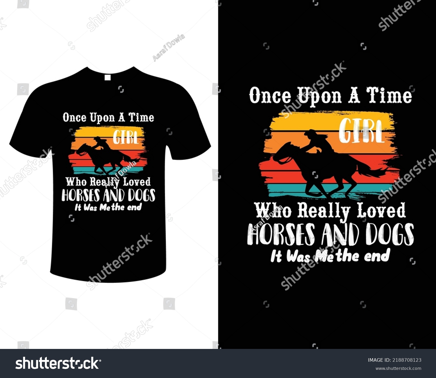 Horse Riding Tshirt Design Vector Template Stock Vector (Royalty Free ...