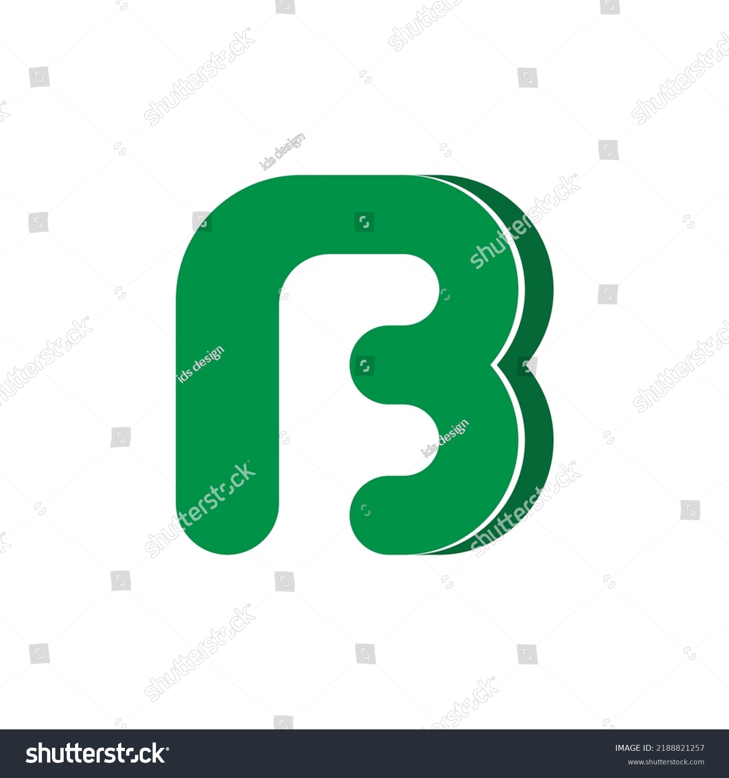 Letter B Logo Design Modern Logo Stock Vector (Royalty Free) 2188821257 ...