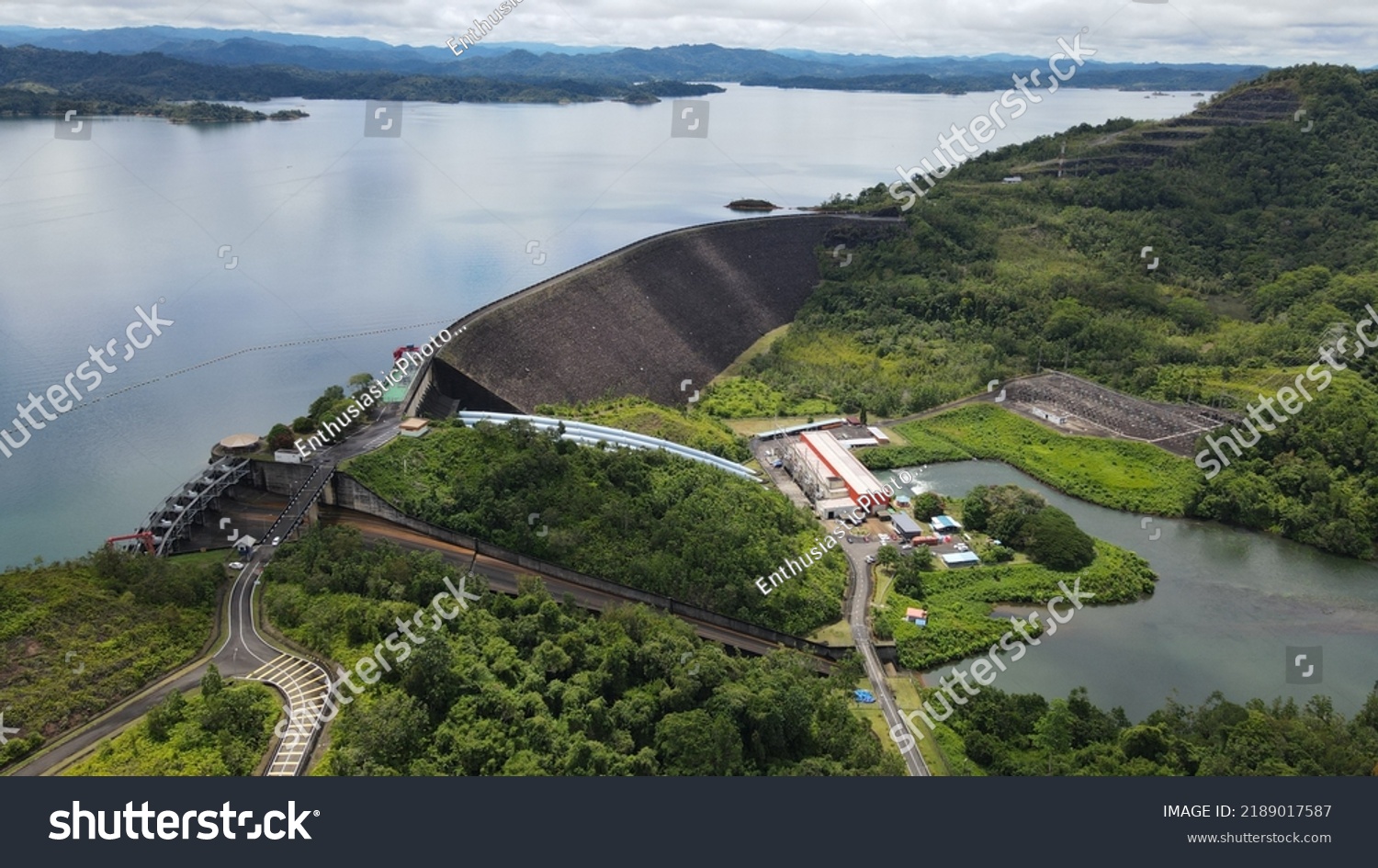 Batang Ai Dam Sarawak Borneo Malaysia Stock Photo 2189017587 | Shutterstock