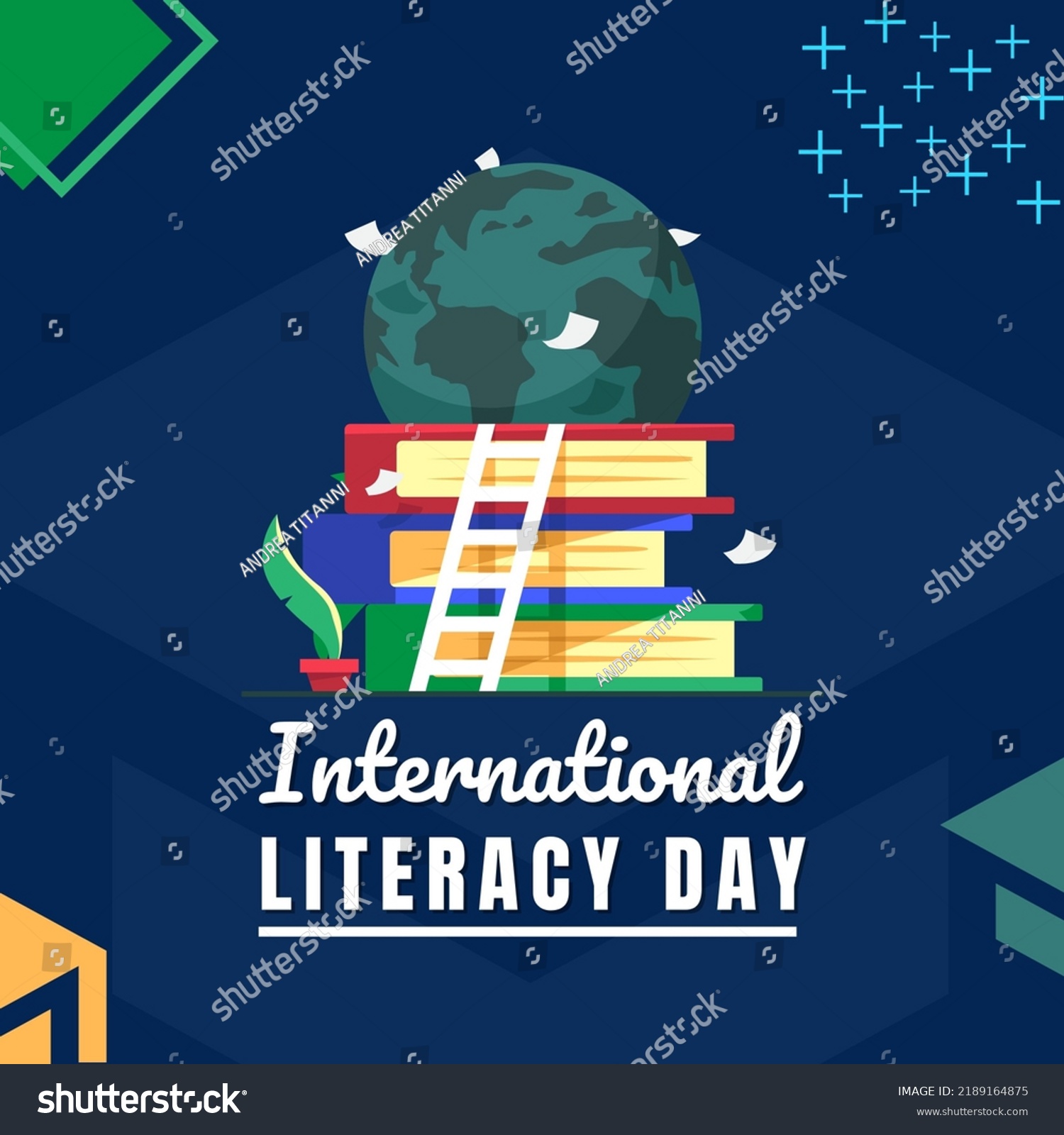 This Design Perfect Celebrating International Literacy Stock ...