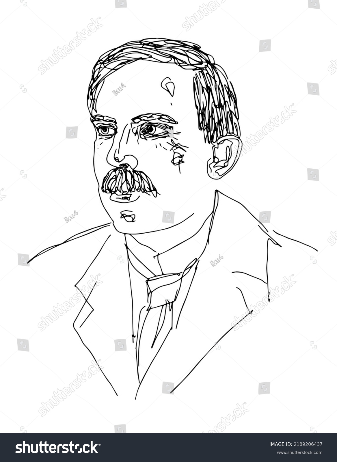 August 12 2022 Ernest Rutherford Vector Stock Vector (Royalty Free ...