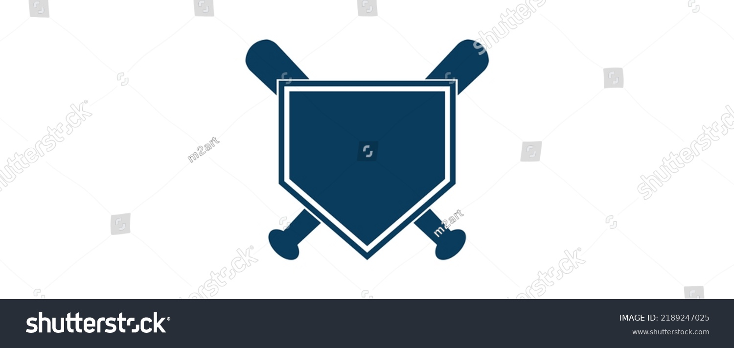 Baseball Home Plate Vector Icon Vector Stock Vector Royalty Free   Stock Vector Baseball Home Plate Vector Icon Vector Template Design Silhouette Playing Home Base Sport 2189247025 