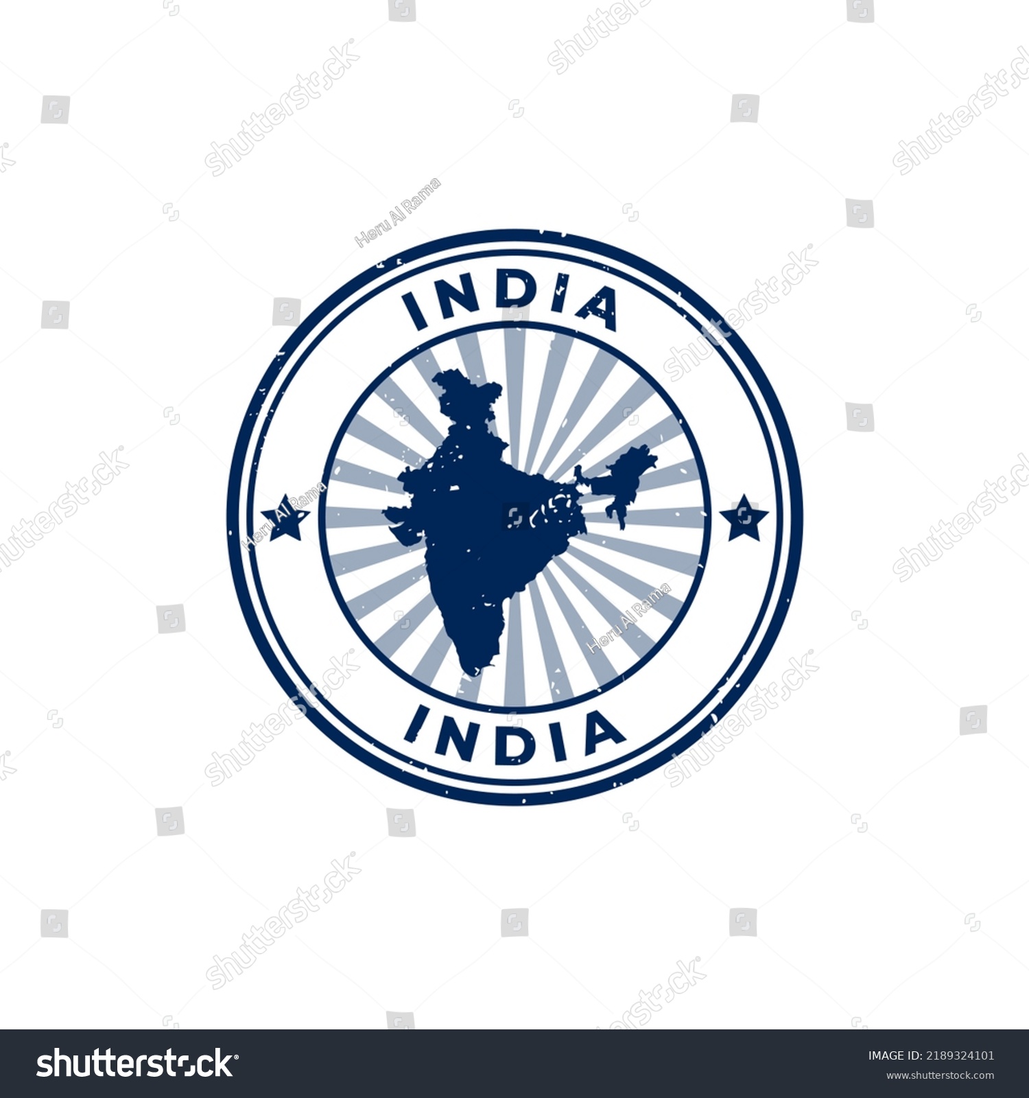 Name Map India Silhouette Sign Stamp Stock Vector (Royalty Free ...