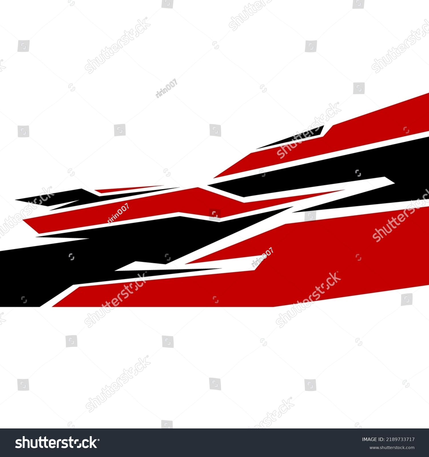 Racing Car Body Sticker Rally Car Stock Vector (Royalty Free ...