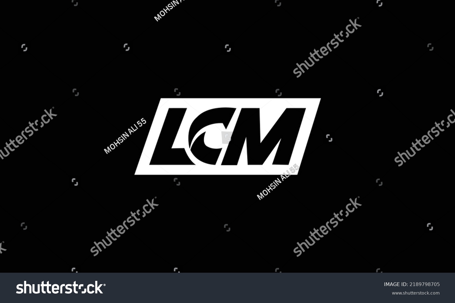 Letter Lcm Logo Icon Vector Image Stock Vector (Royalty Free ...