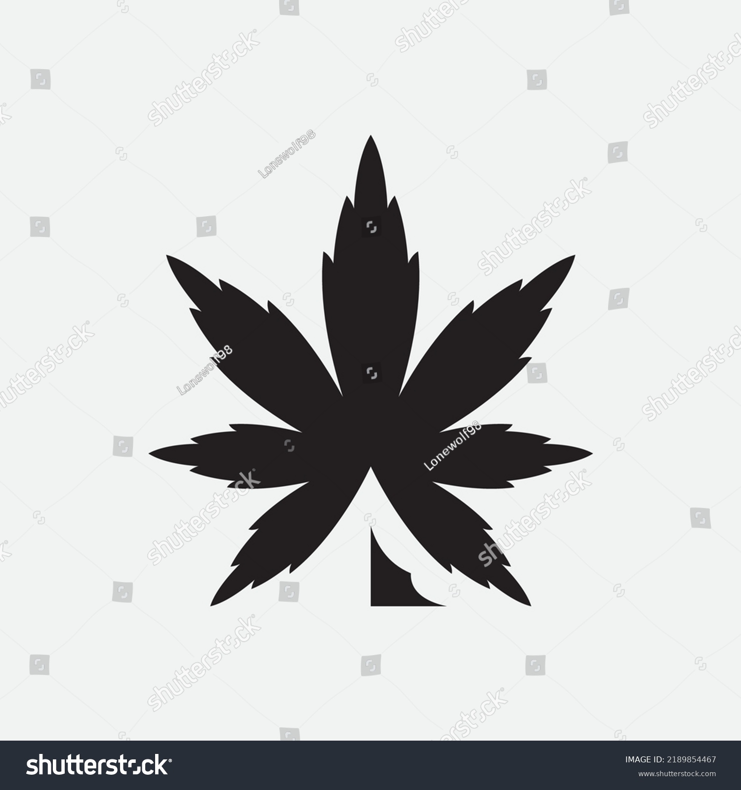 Weed Camp Logo Design Vector Stock Vector (Royalty Free) 2189854467 ...