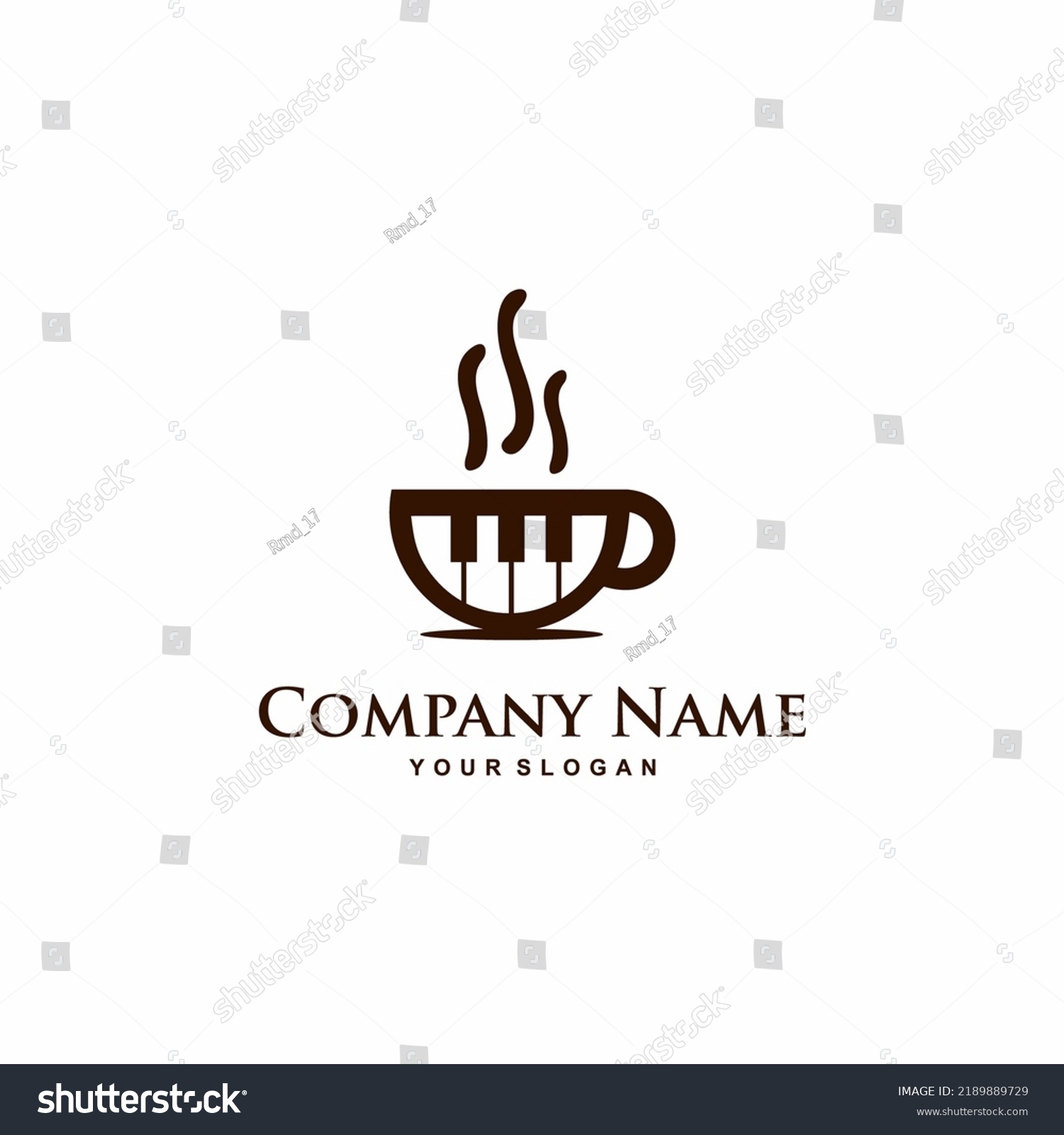 Illustration Vector Graphic Cafe Music Piano Stock Vector (Royalty Free ...