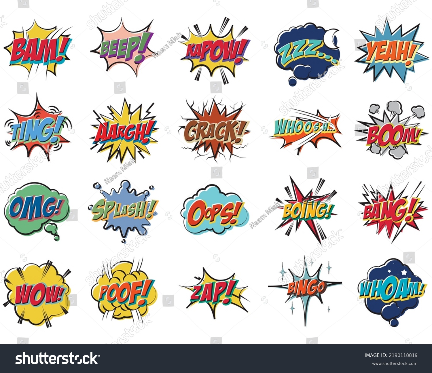 comic-book-bubbles-doodle-set-collection-stock-vector-royalty-free