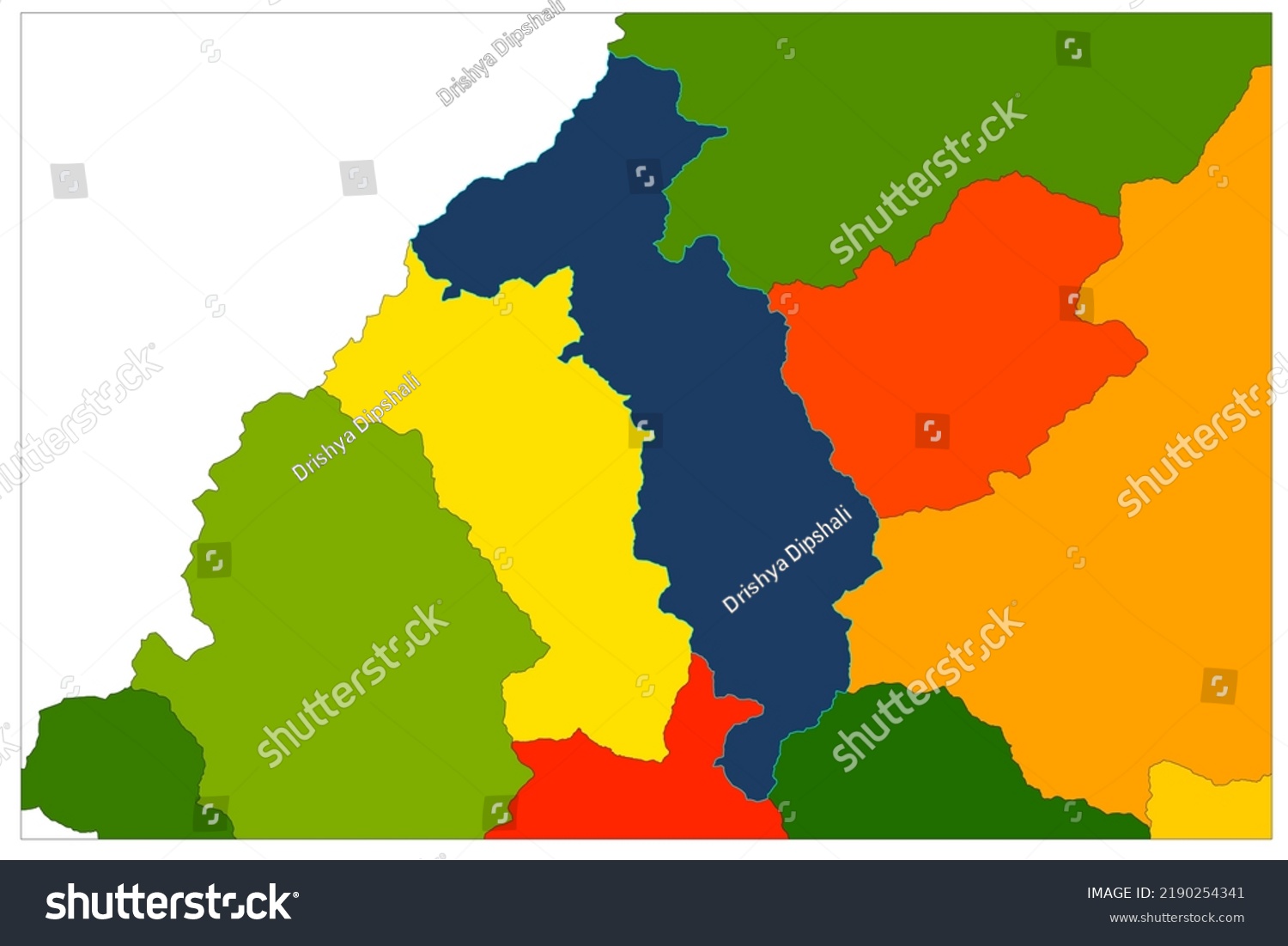 Thimpu Capital Bhutan Detailed Vector Map Stock Vector Royalty Free   Stock Vector Thimpu Capital Of Bhutan Detailed Vector Map Illustration Thimpu Sharp Country Vector Map 2190254341 