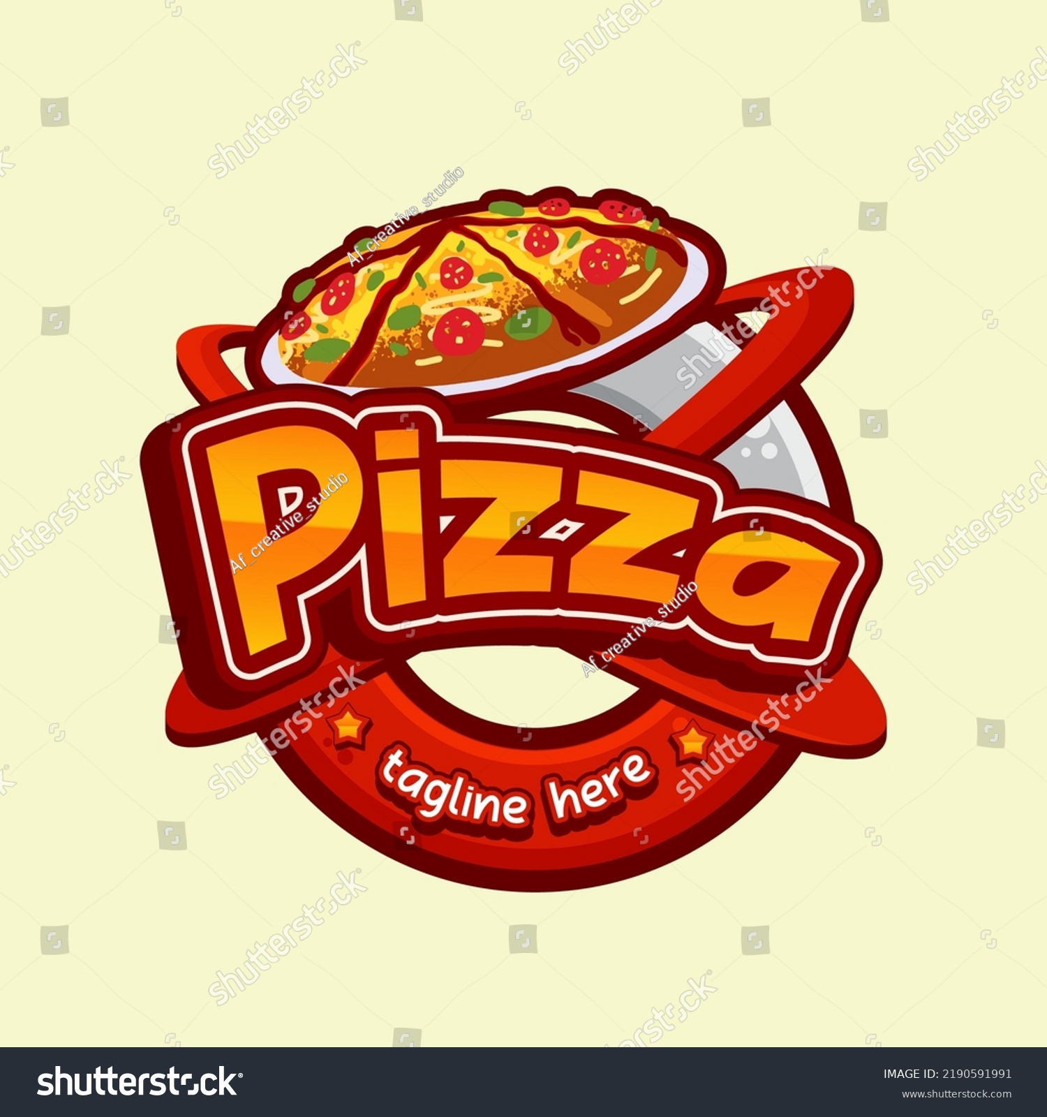 Pizza Food Character Mascot Vector Stock Vector (Royalty Free ...