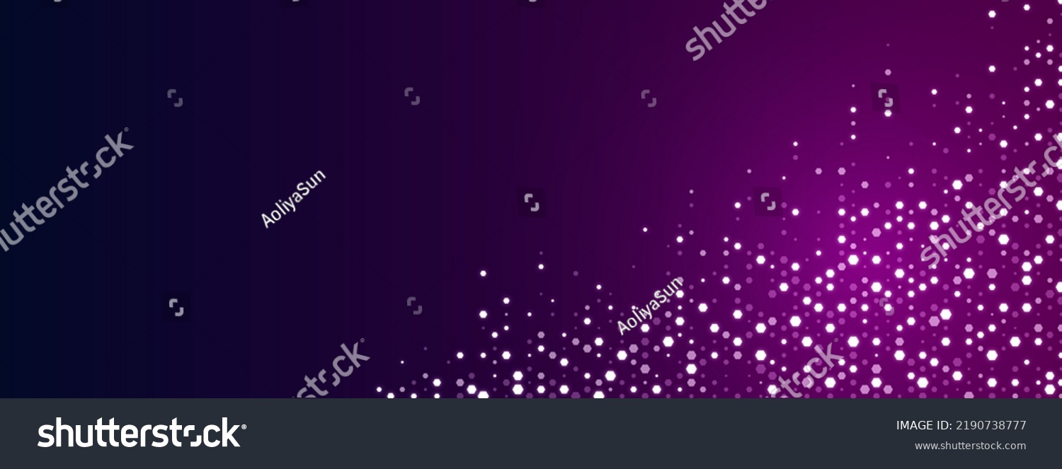 Purple Background Frame Texture Hexagons Geometric Stock Illustration ...