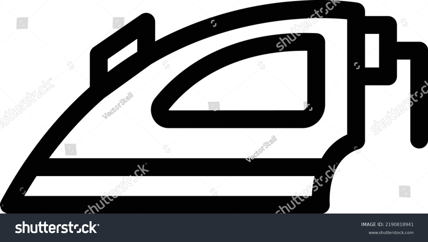 Iron Vector Illustration On Transparent Backgroundpremium Stock Vector ...