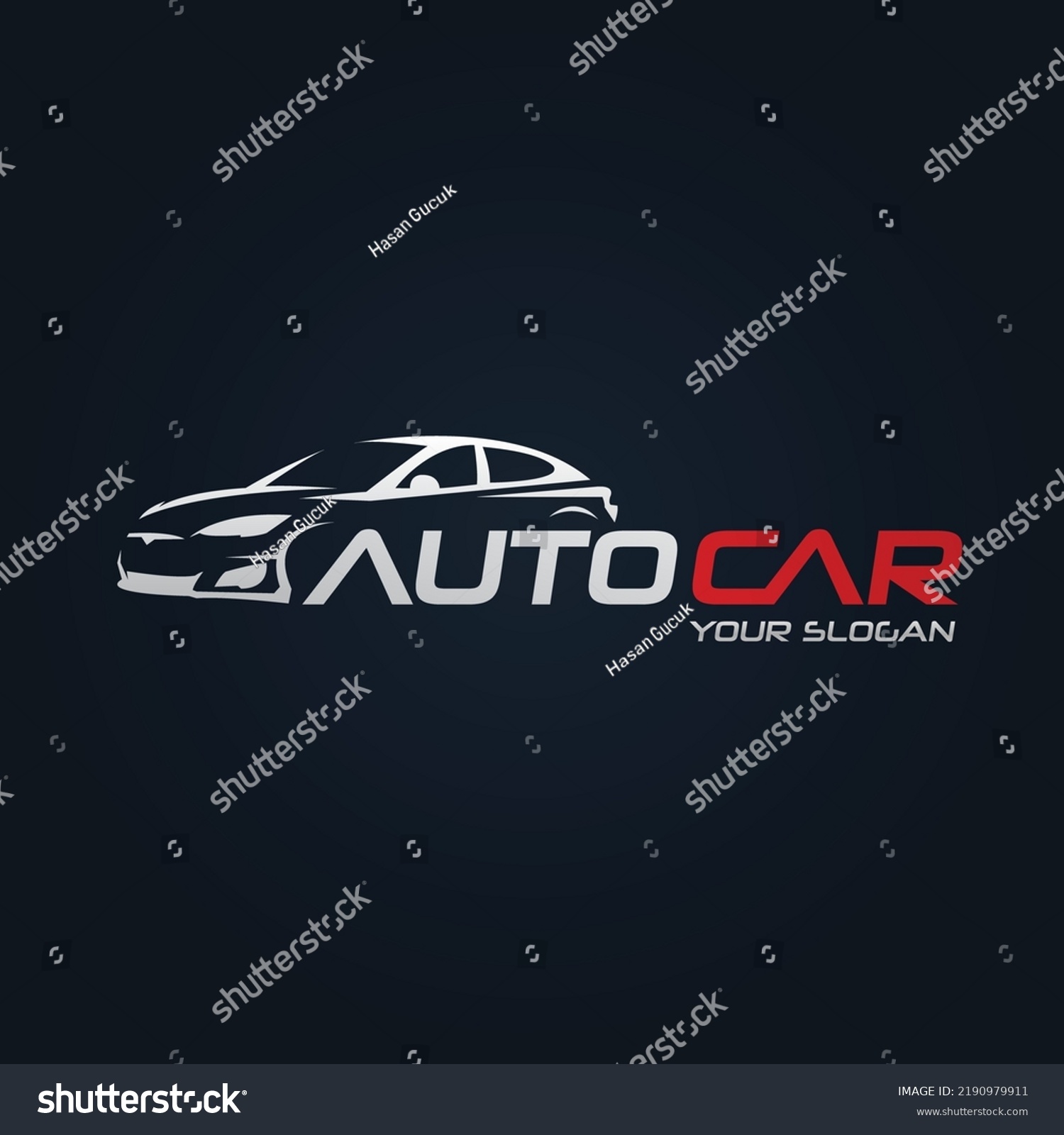 Car Garage Premium Concept Logo Design Stock Vector (Royalty Free ...