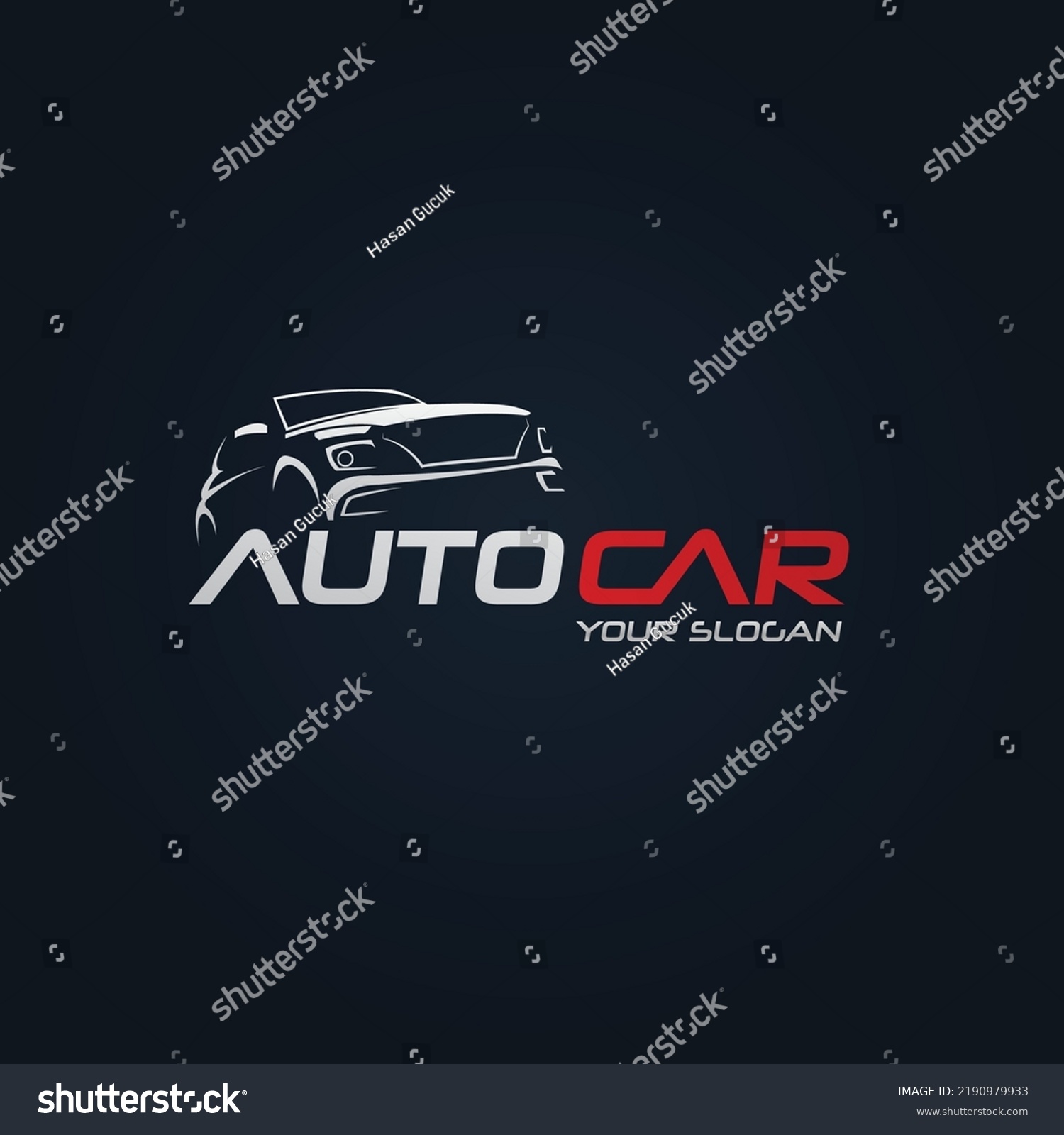 Car Garage Premium Concept Logo Design Stock Vector (Royalty Free ...