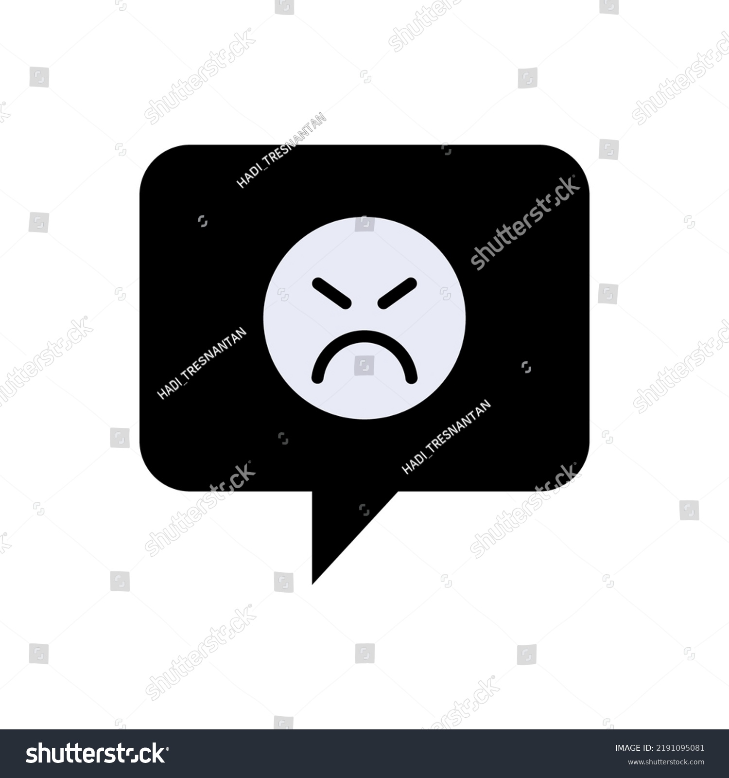 Complaint Icon Unsatisfactory Unacceptable Symbol Applied Stock Vector ...