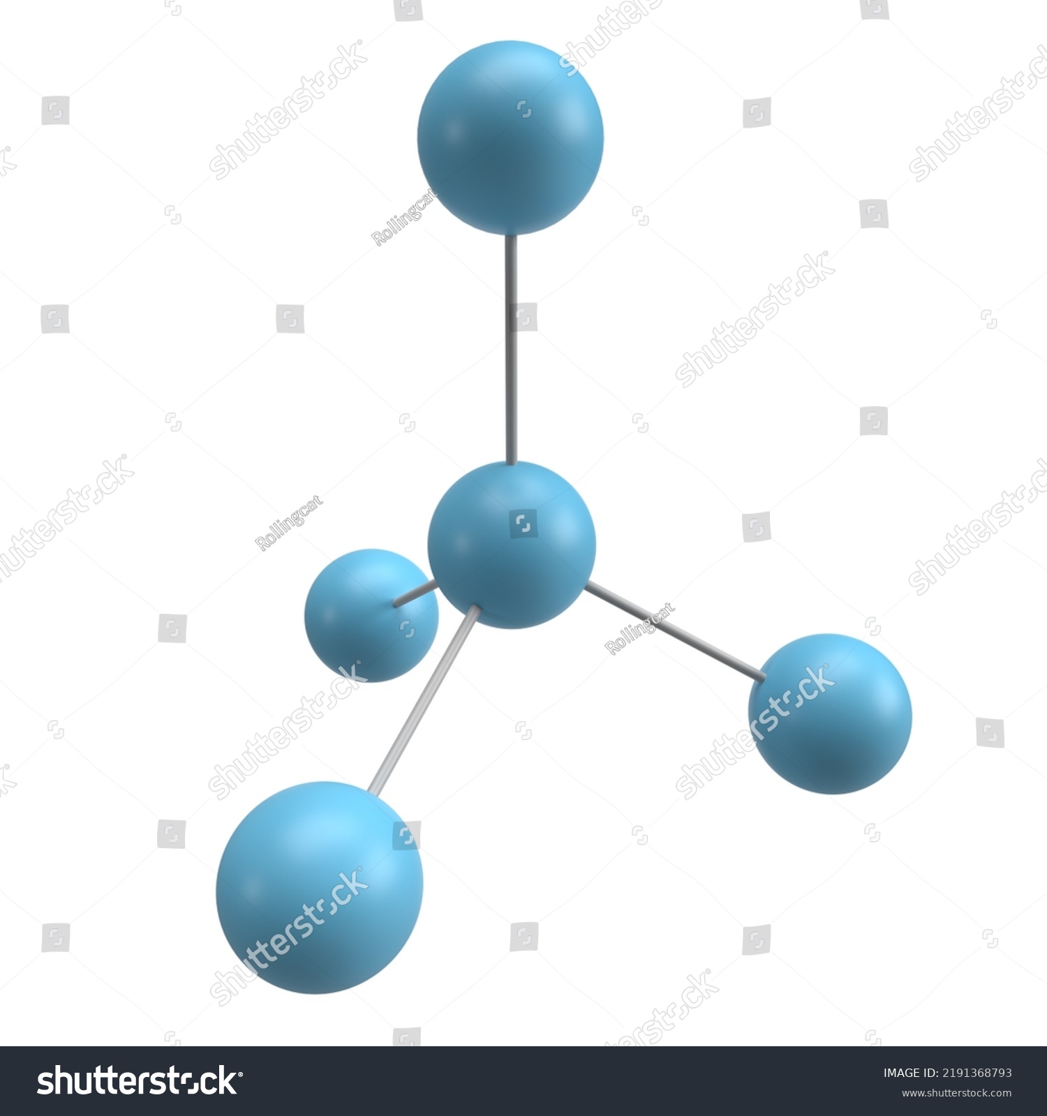 3d Illustration Molecular Model Diamond Molecular Stock Illustration ...