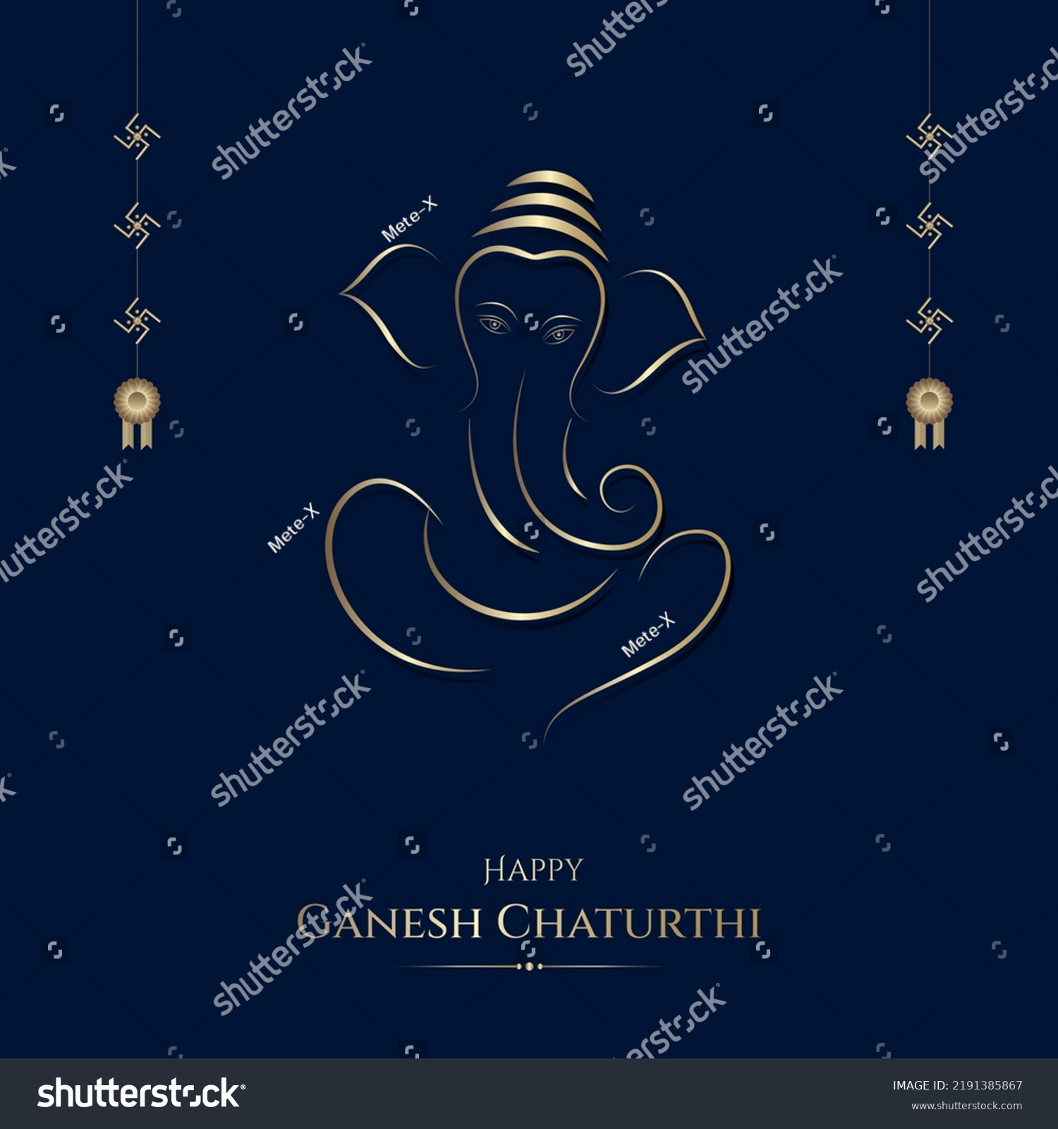 Happy Ganesh Chaturthi Social Media Post Stock Vector Royalty Free 2191385867 Shutterstock 8468