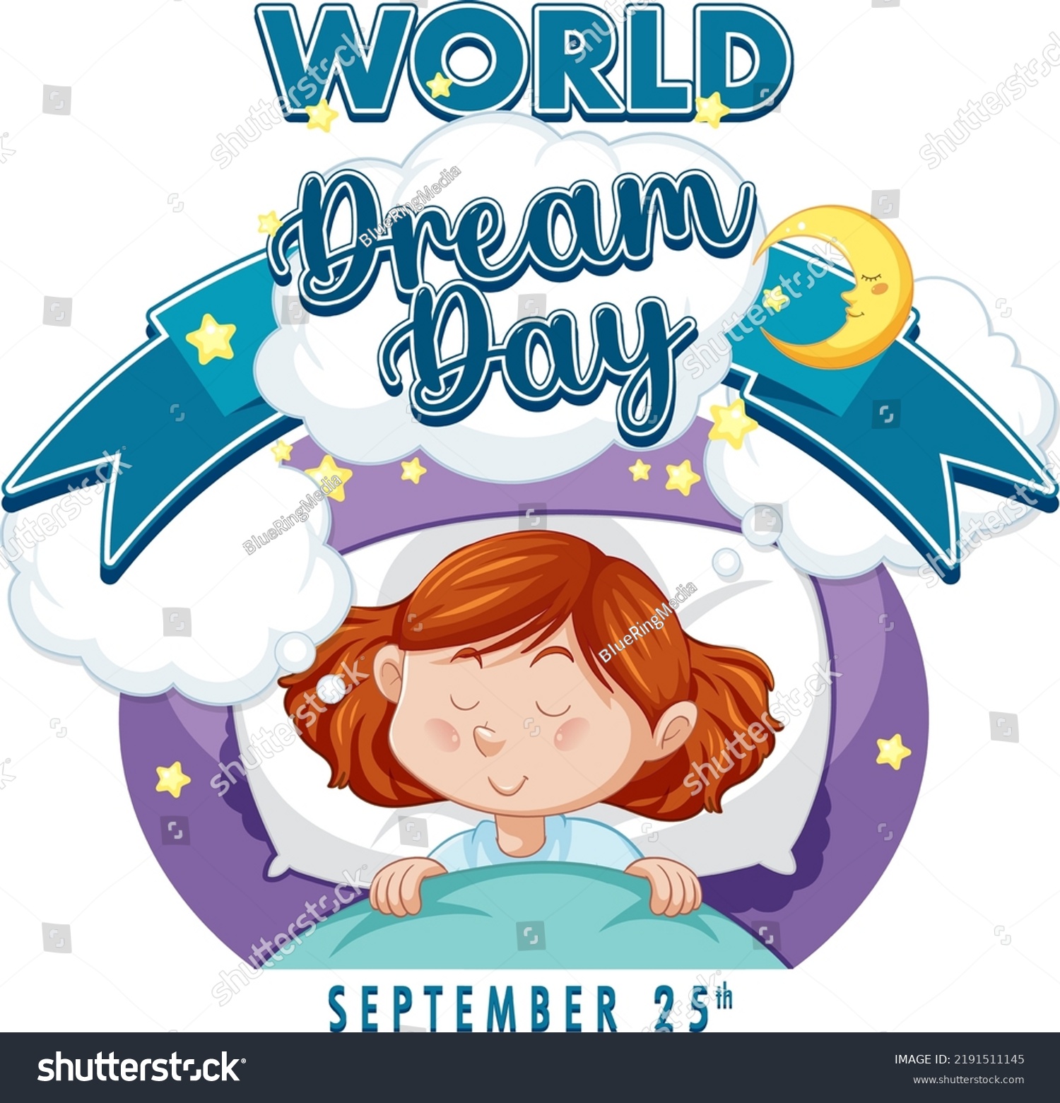 World Dream Day Banner Design Illustration Stock Vector (Royalty Free ...