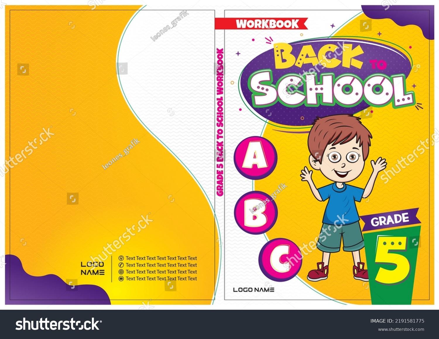 Cover Design Adapted Educational Books Stock Vector (Royalty Free ...