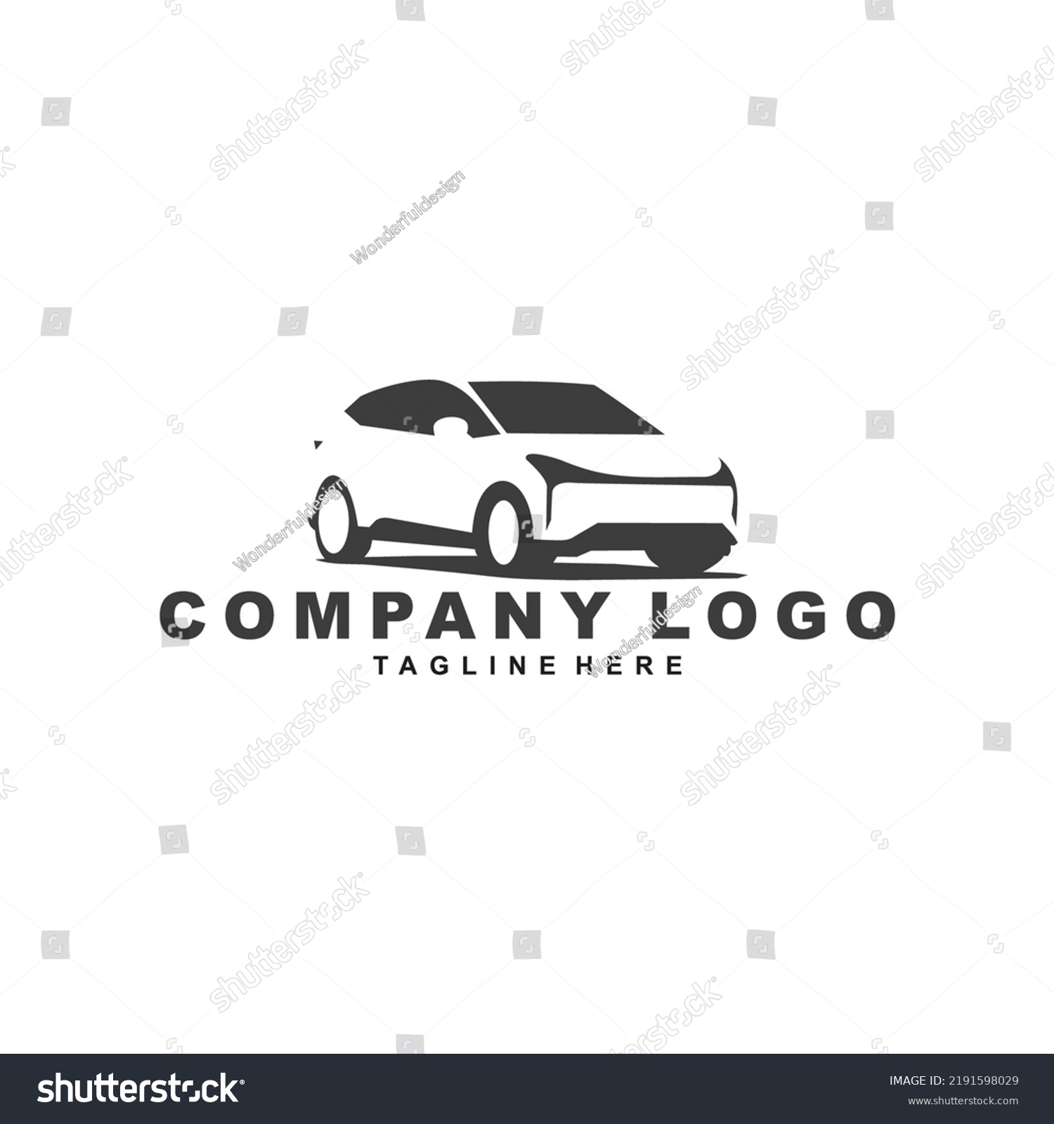 Car Logos Businesses Related Automotive Industry Stock Vector (royalty 