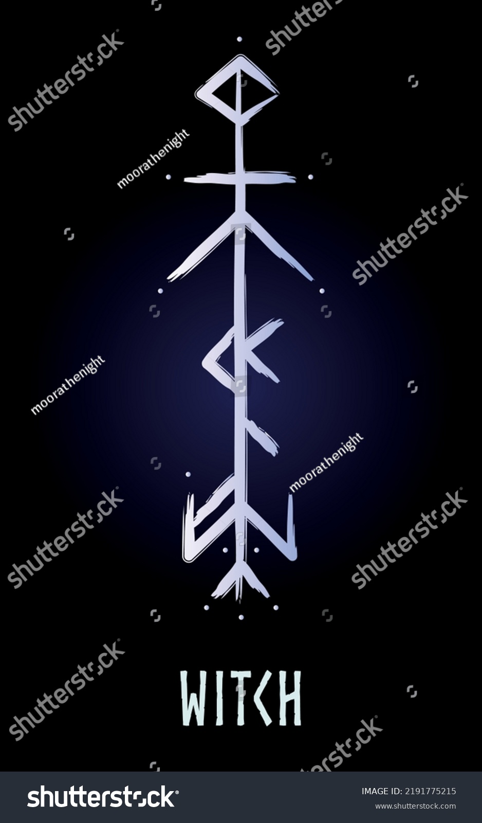 Hand Drown Full Editable Norse Bindrune Stock Vector (Royalty Free ...