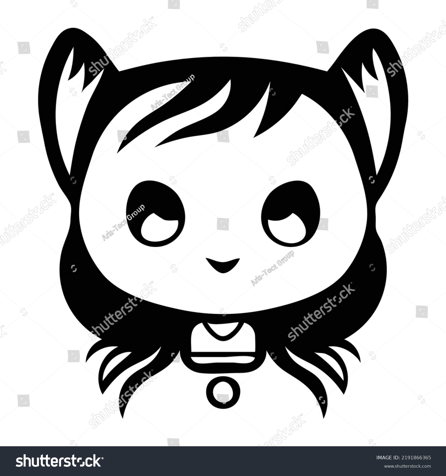 Vector Drawing Cat Monster Cartoon Character Stock Vector Royalty Free Vector Drawing Cat Monster Cartoon Character Stock Vector Royalty Free