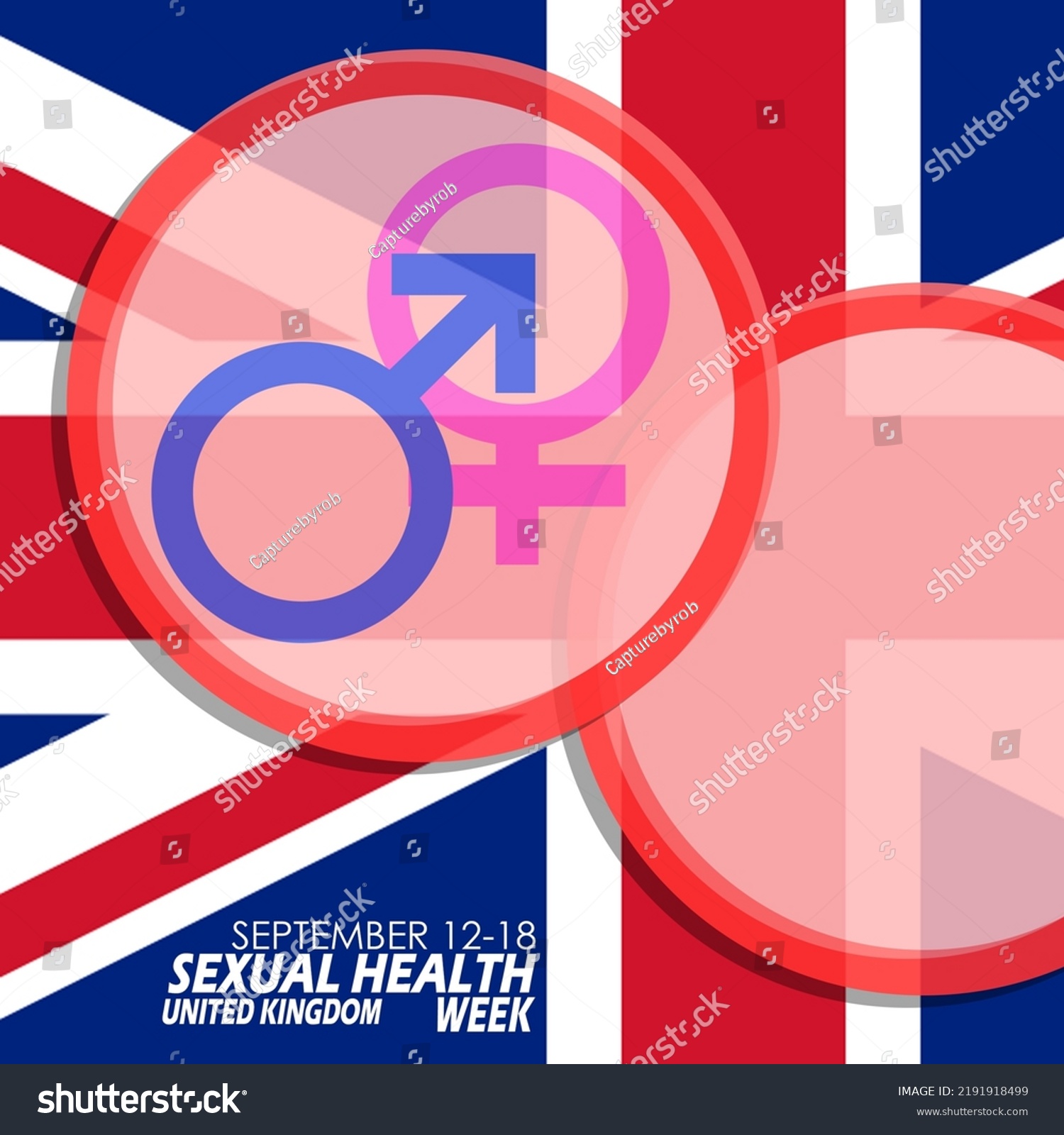 Male Female Symbol Icons Sex Protective Stock Vector Royalty Free