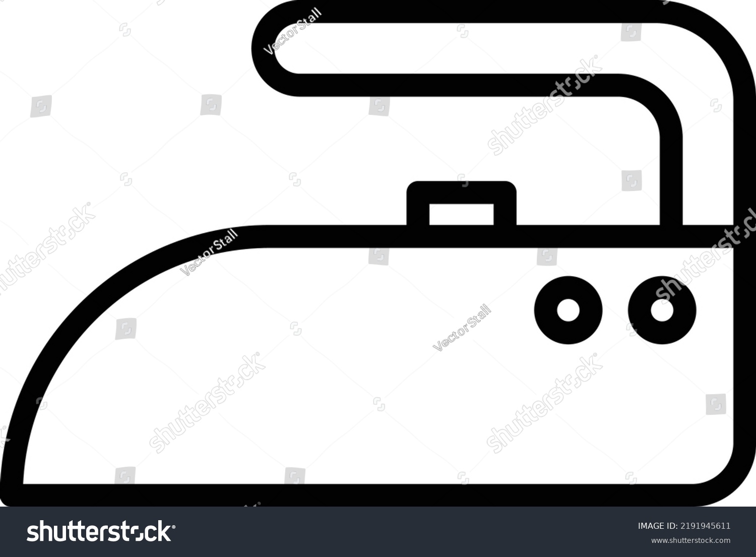 Iron Vector Illustration On Transparent Backgroundpremium Stock Vector ...