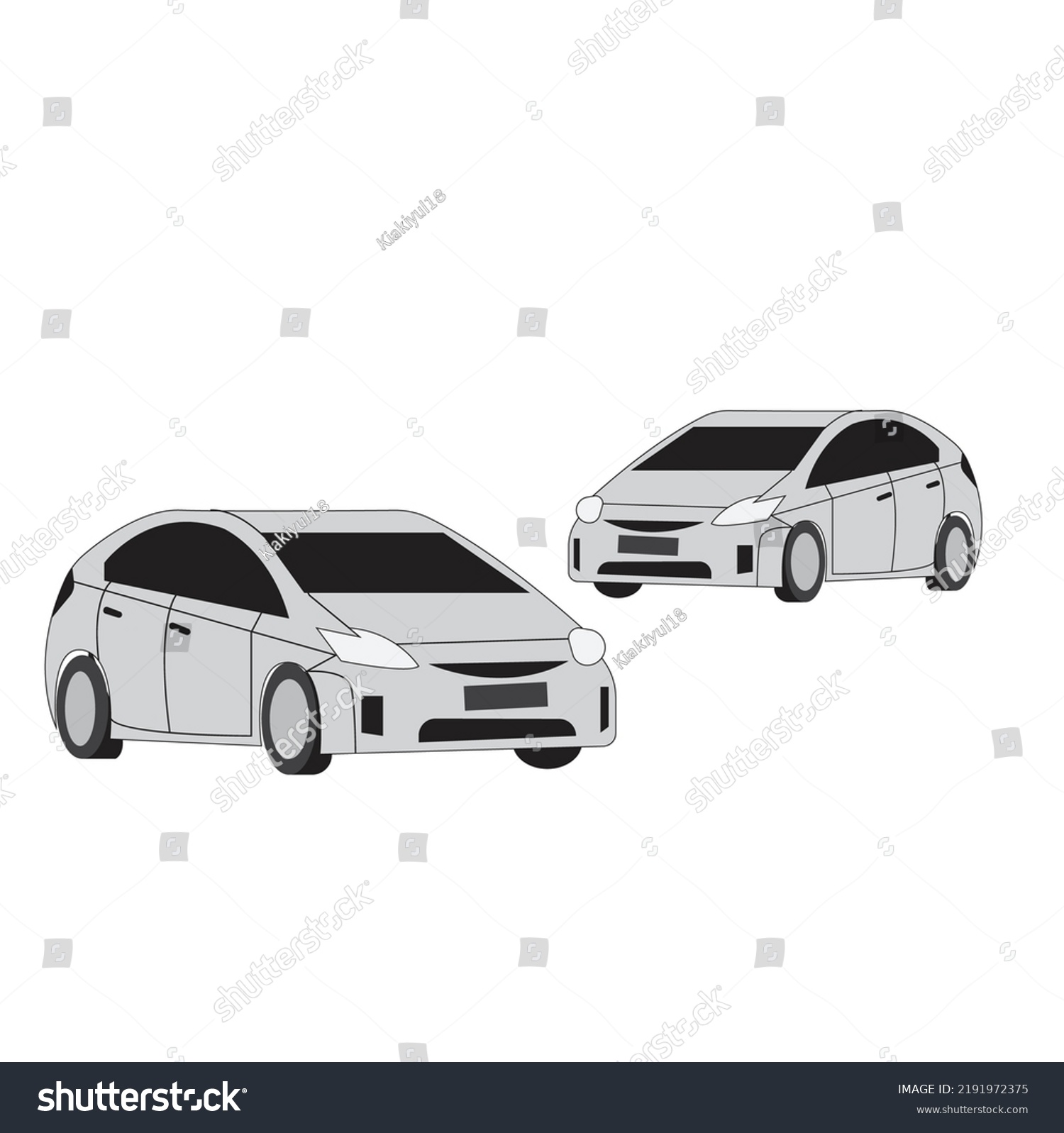 White Background Transport Car Vector Illustration Stock Vector White Background Transport Car Vector Illustration Stock Vector