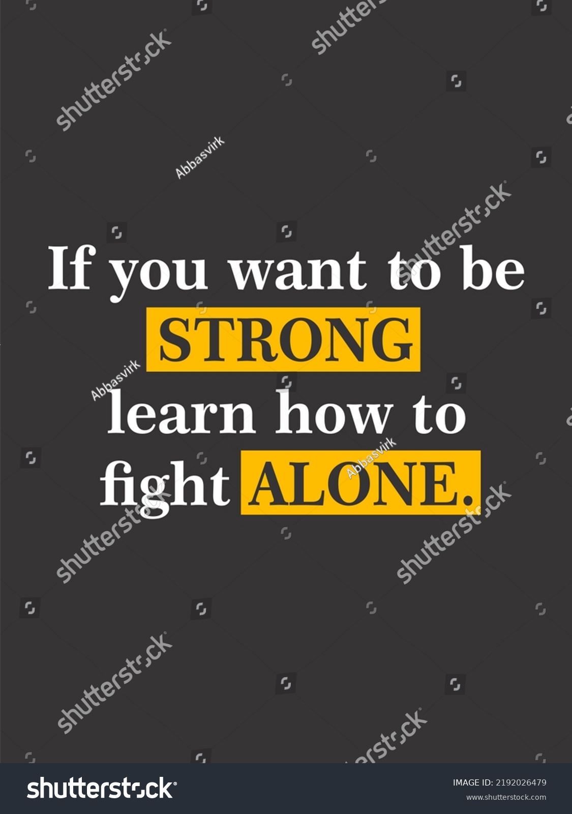 You Want Be Strong Learn How Stock Illustration 2192026479 | Shutterstock