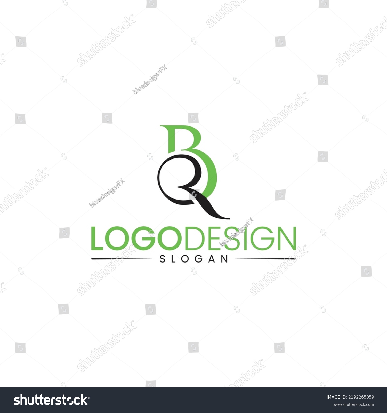 Alphabet Letters Initials Monogram Logo Letters Stock Vector (Royalty ...