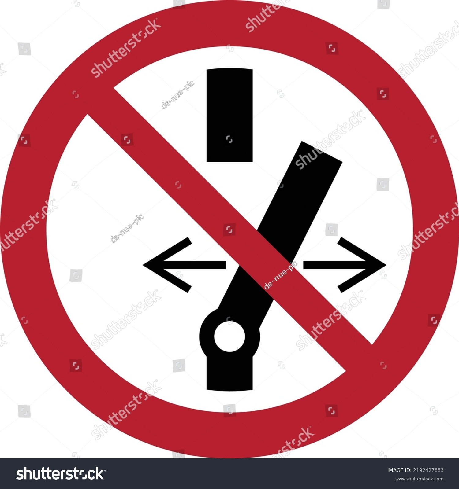 do-not-change-state-switch-prohibition-stock-vector-royalty-free