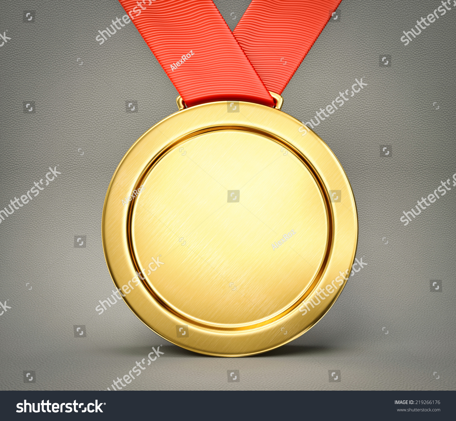 medalla de oro aislada en un: ilustración de stock 219266176 | Shutterstock