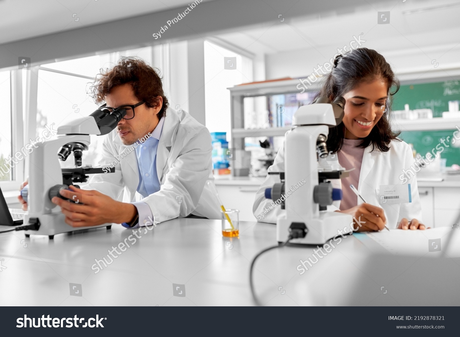 Science Research Work People Concept International Stock Photo ...