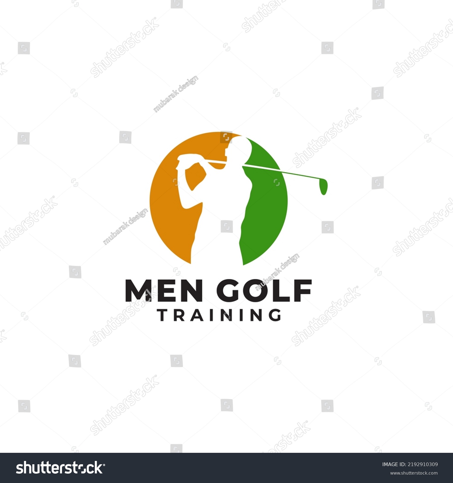 Awesome Modern Golf Logo Idea Stock Vector (Royalty Free) 2192910309 ...