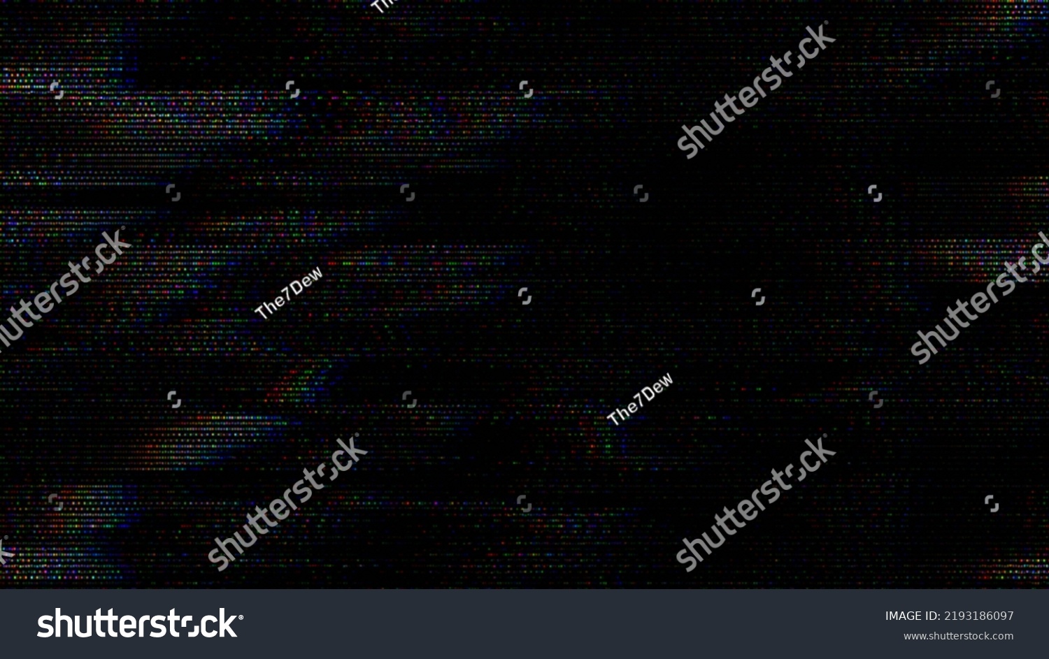 Glitch Noise Static Television Vfx Visual Stock Illustration 2193186097 ...