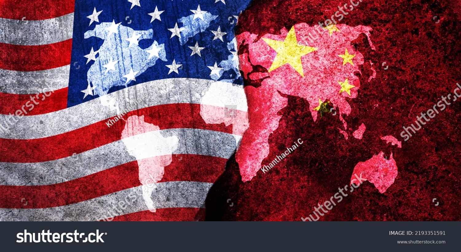 China Vs Us Conflict War Background Stock Photo 2193351591 Shutterstock China Vs Us Conflict War Background Stock Photo 2193351591 Shutterstock