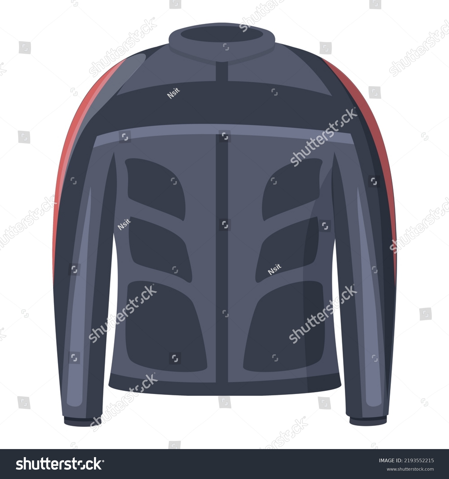 Biker Leather Jacket Icon Cartoon Vector Stock Vector (Royalty Free ...