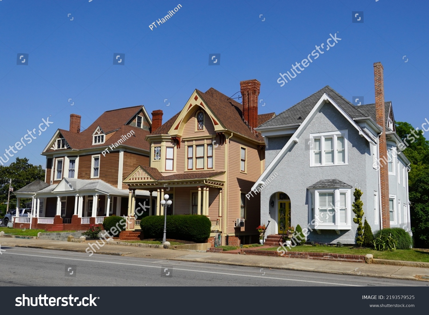 Row Houses Built 1890s Stock Photo 2193579525 Shutterstock   Stock Photo Row Of Houses Built In The S 2193579525 